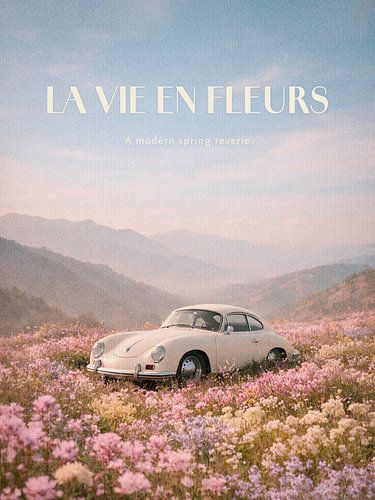 La Vie en Fleurs Dreamy Spring Landscape by Dagmar Pels