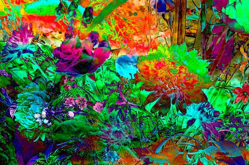 Bloemenmagische droom