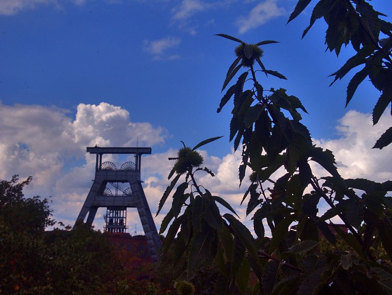 Silhouette de la tour d'enroulement par Edgar Schermaul