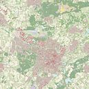 Kaart van Tilburg van Rebel Ontwerp thumbnail