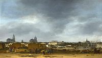 Gezicht op Delft na de explosie van 1654, Egbert van der Poel van All the Masters thumbnail