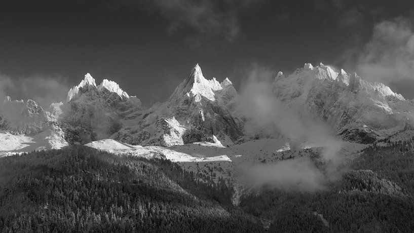 Aiguilles de Chamonix par Menno Boermans