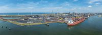Hoogovens staalfabriek in Velsen aan de Noordzee van Sjoerd van der Wal Fotografie thumbnail