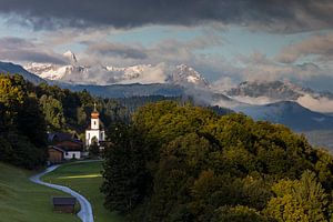 Wamberg im Morgenlicht