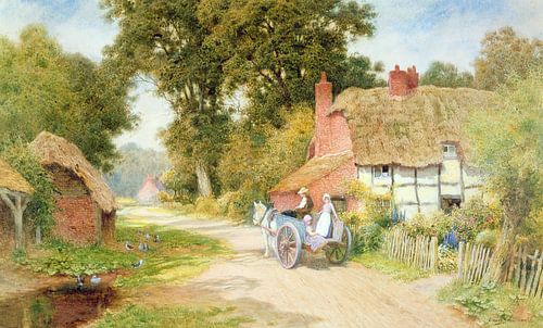Arthur Claude Strachan,Een Warwickshire Lane