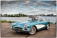 '59 Chevy Corvette (met sierrand)