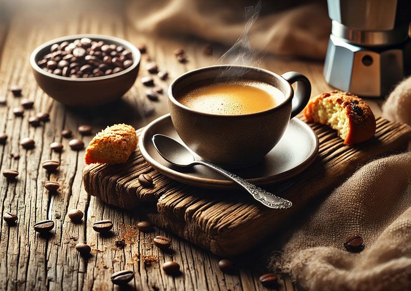Coffee still life by Jaap Ros