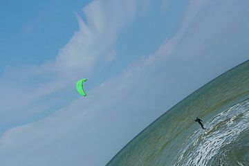 de kitesurfer