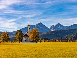 St Coloman in Schwangau van Christina Bauer Photos