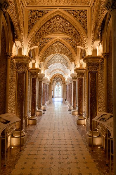 Interior Monserrate Palace, Sintra, Portugal by Adelheid Smitt