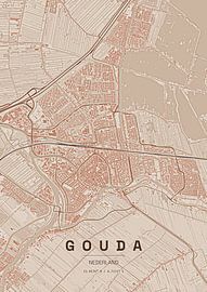 Plan de Gouda sur Stef van Campen
