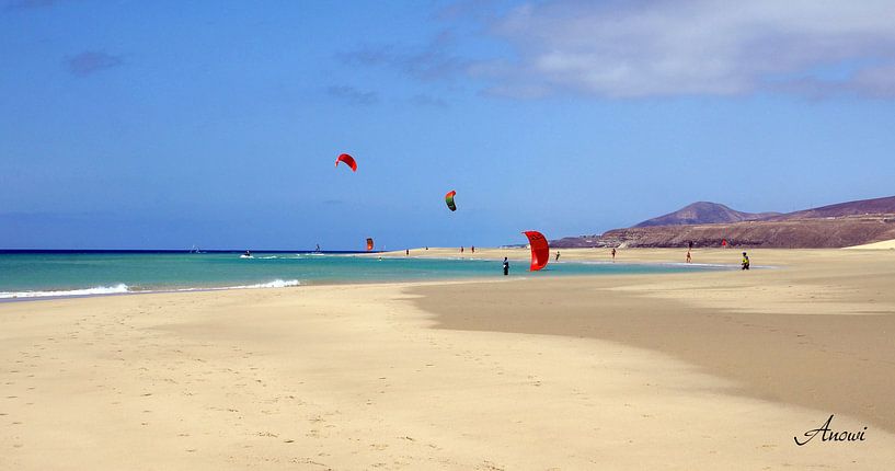 Kitesurf par Iwona Sdunek alias ANOWI