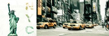 New York - Collage van Hannes Cmarits