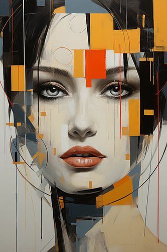 Abstract portrait of a woman (5)