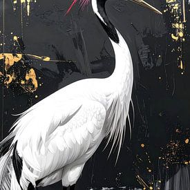 La grue solitaire sur rendyokt rendy