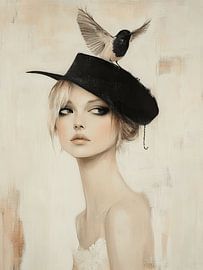 L'élégance avec une touche d'originalité sur Carla Van Iersel