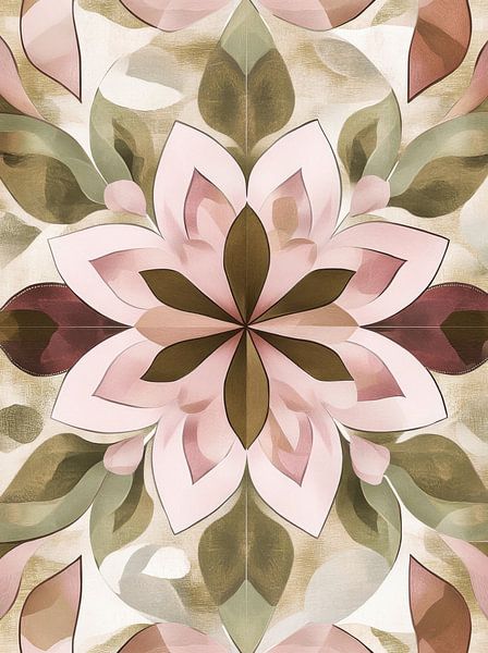 Geometric Blossoms 16 by Kunstkabinet