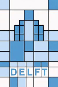 Delft in Blau