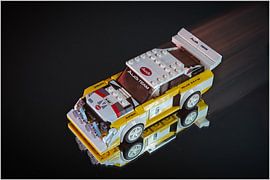 Lego Technic Audi S1 Quattro Gruppe B Rallye-Auto von Rob Boon