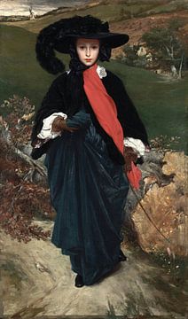 Porträt von May Sartoris, Frederic Leighton