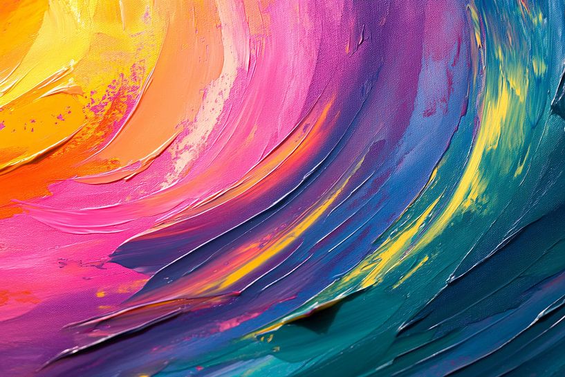 Bunte abstrakte Bewegungen von Imperial Art House