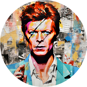 David Bowie Pop Art Schilderijen van ARTemberaubend