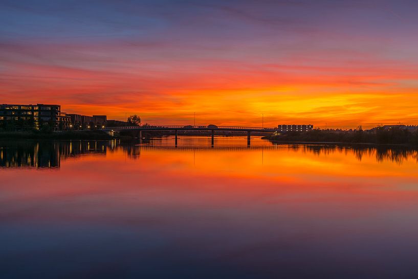 Colourful sunset by Andrea Pijl - Pictures