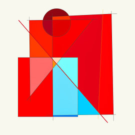 Suprematistische  Kompositionen von Dietmar Meinhardt