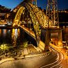 Bridge Luis 1.over the river Douro, Porto, Portugal sur Winne Köhn