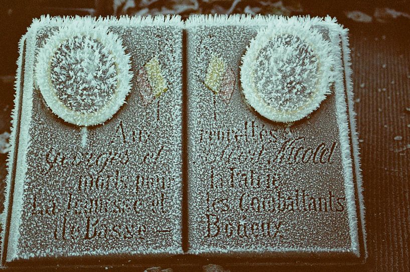 Vieille photo d'un monument gelé par Michel Kruiswijk