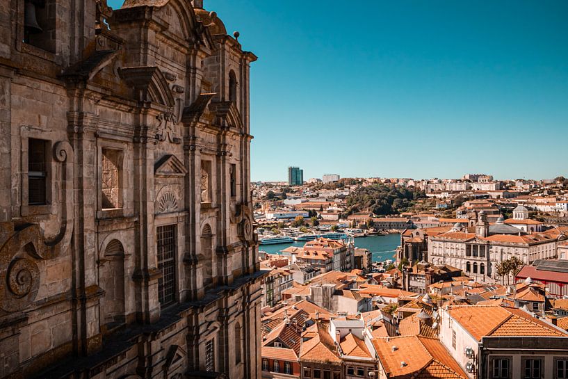 Vue sur le centre ville de Porto | Photographie de ville | Photographie de voyage par Daan Duvillier | Dsquared Photography