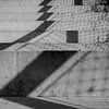 Ombrage sur les escaliers en béton sur Robin Jongerden