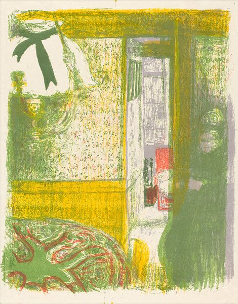 Intérieur avec lampe suspendue, Edouard Vuillard par Liszt Collection