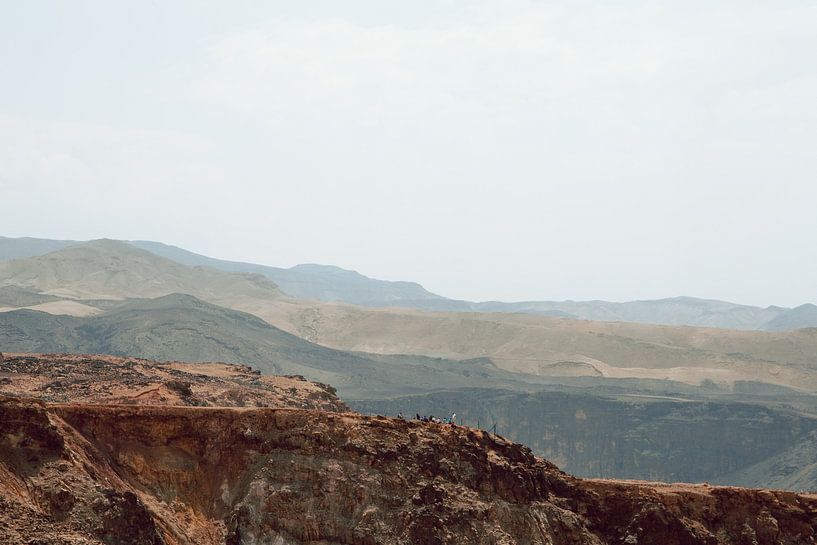 The landscape of Jordan by Nicoline Rodenburg