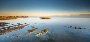 sunrise wadden sea by Lex Scholten