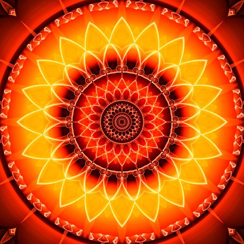Mandala power of the sun