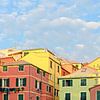 Ancien quartier de pêcheurs Boccadasse à Gênes sur Annavee