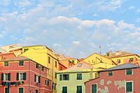 Old fishing quarter Boccadasse in Genoa