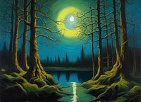 Paysage nocturne