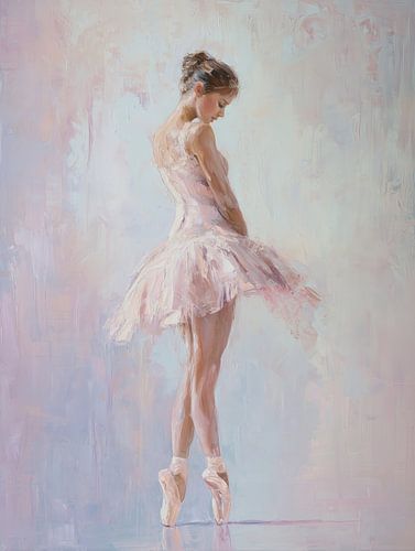 Ballerina in soft colours