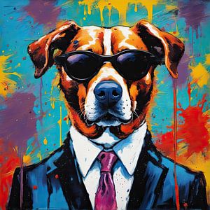 Pop Art Dachshund 01.46