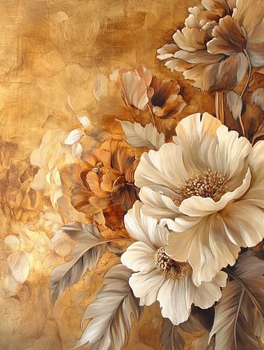 Bloeiend Goud van ARTEO Schilderijen