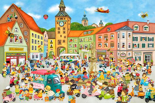 Summer in the city by Marion Krätschmer