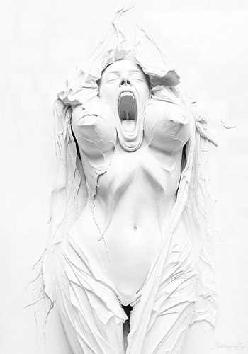 Éclat de silence – Relief sculptural III