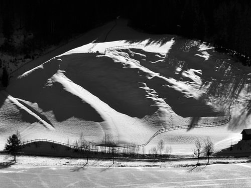 Licht en donker aan de Weissensee