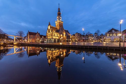 Waagplein Alkmaar during the blue hour (2) by jaapFoto