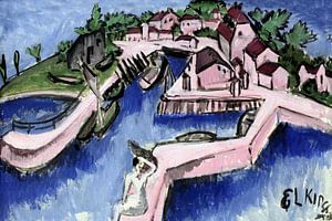 Ernst Kirchner, Fehmarner Hafen, 1913