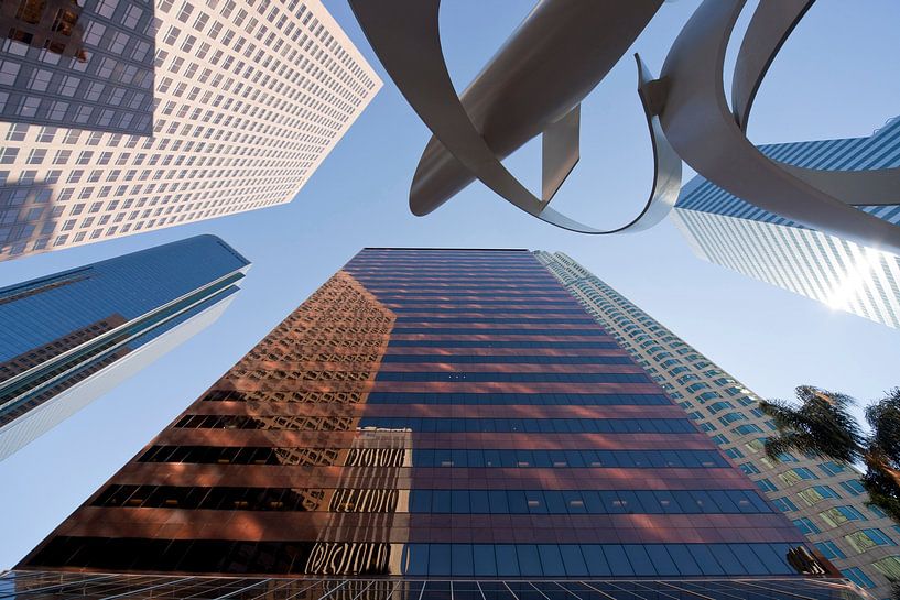 downtown Los Angeles by Peter Schickert