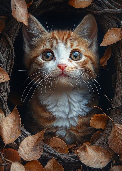 Petit chat par R Pevitanada