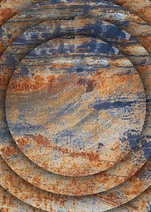 Planet und zwei Monde